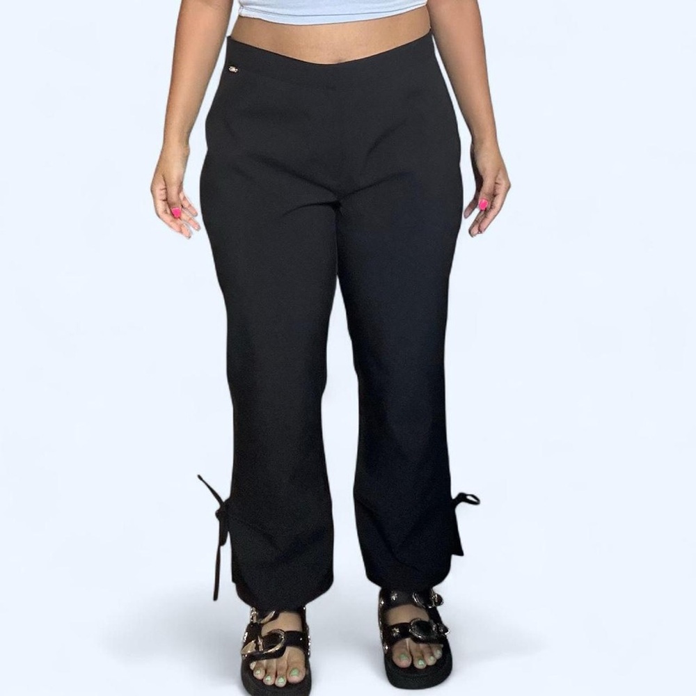 GUESS Black Flare Pants |